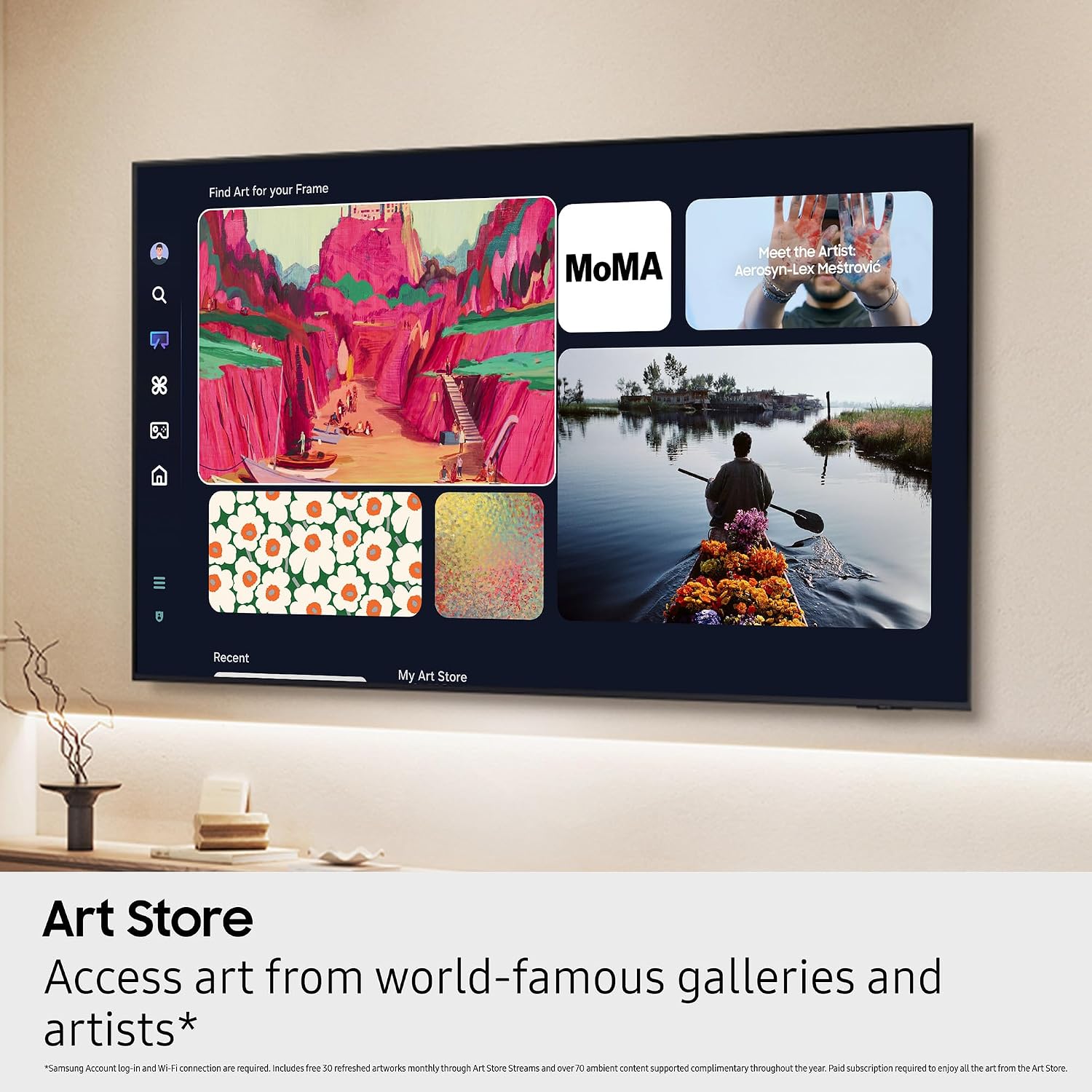 Samsung 65-Inch Class Neo QLED 8K QN900F Series, Vision AI, Mini LED Smart TV (2025 Model, 65QN900F) Neo Quantum HDR 8K Pro, Object Tracking Sound + w/Dolby Atmos, Glare Free, Alexa Built-in