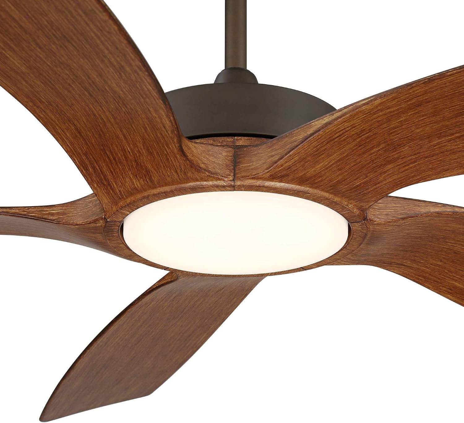 Casa Vieja 56' Mach 5 Modern Tropical Coastal Indoor Outdoor Ceiling Fan with LED Light Remote Control Oil-Rubbed Bronze Damp Rated Dimmable Patio Exterior House Porch Gazebo Includes 24' Downrod