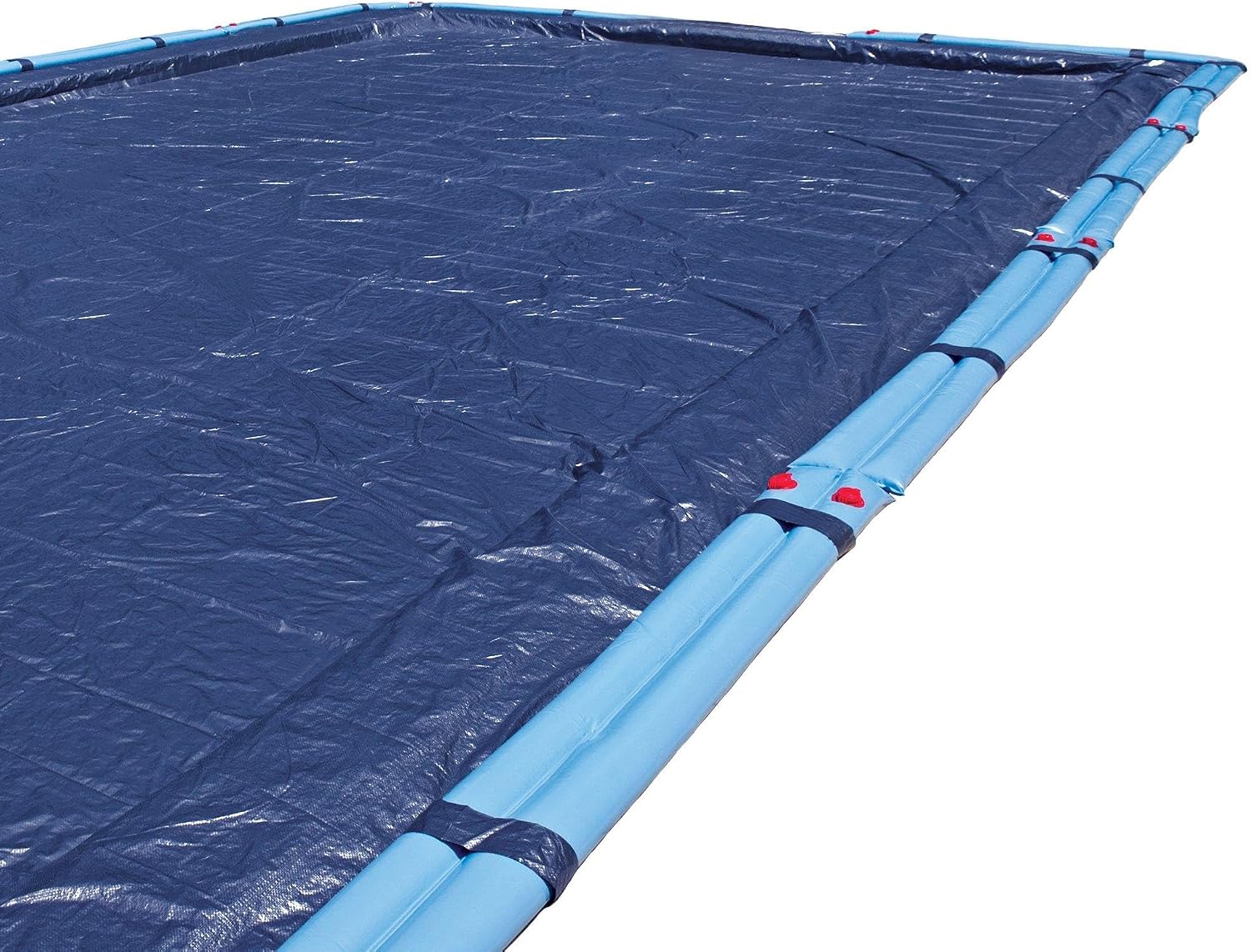 In The Swim Blue 25' x 45' Rectangle Inground Winter Cover - Economy - 8 Year - 7 x 7 Scrim