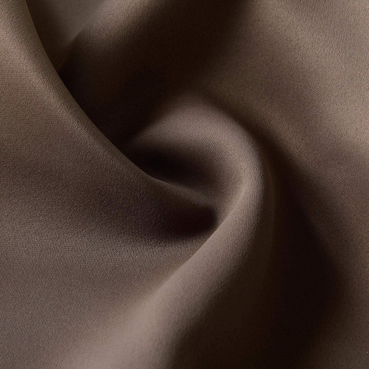 cololeaf Blackout Outdoor Curtains for Patio - Indoor Outdoor Curtains Waterproof Thermal Insulated Privacy Protect Grommet Shade Drapes for Porch - Brown 100' Wx84 L Inch (1 Panel)