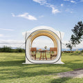 6x6ft Outdoor Gazebo Screen Tent, Bubble Tent for Outside, Mosquito Proof & Sun Shade Canopy, Rainproof Camping Sun Shelter for Sports, Camping, Backyard Parties