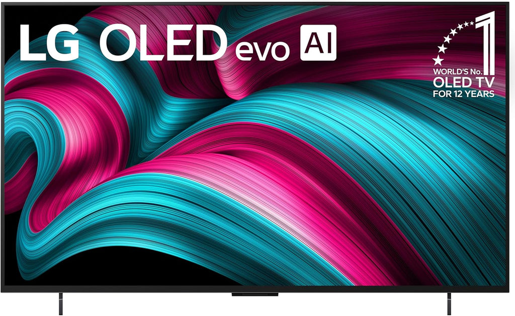 LG (Refurbished 42-Inch Class OLED evo AI 4K C5 Series Smart TV w/Dolby Atmos, Dolby Vision, HDR10, AI Super Upscaling 4K, Filmmaker Mode, Wow Orchestra, Alexa Built-in (OLED42C5PUA, 2025) (Renewed)
