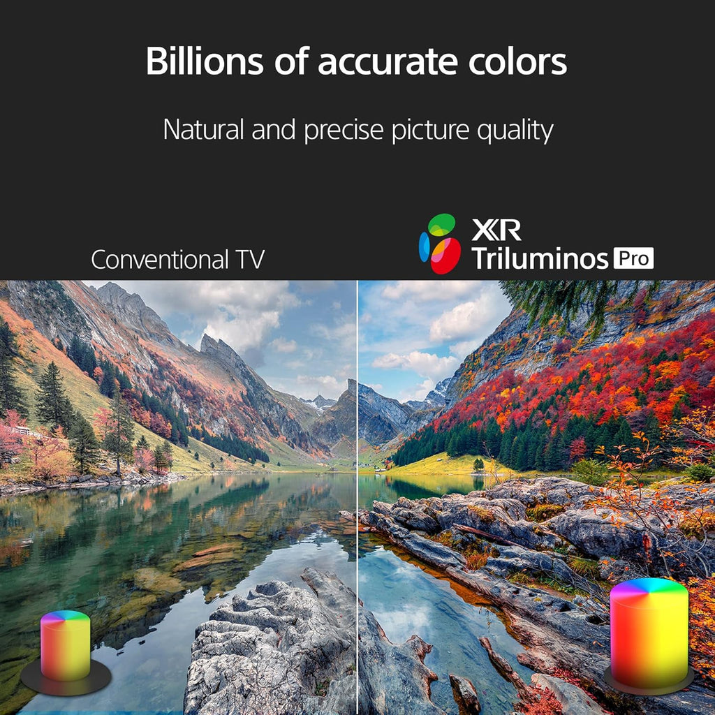 Sony OLED 55 inch BRAVIA XR A80L Series 4K Ultra HD TV: Smart Google TV with Dolby Vision HDR and Exclusive Gaming Features for The PlayStation® 5 XR55A80L- 2023 Model,Black