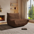 Bean Bag Chair, Cozy Memory Foam Bean Bag Chairs for Adults, Comfy Fireside Accent Chair Lazy Floor Chair for Gaming Bedroom Living Room (Coffee, Loveseat)