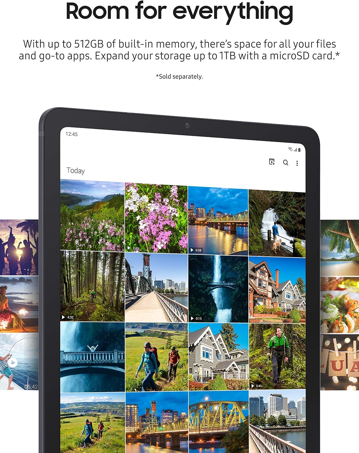 Samsung Galaxy Tab S7 (5G Tablet) LTE/WiFi (Verizon), Mystic Black - 128 GB (2020 Model - US Version & Warranty) - SM-T878UZKAVZW (Renewed)