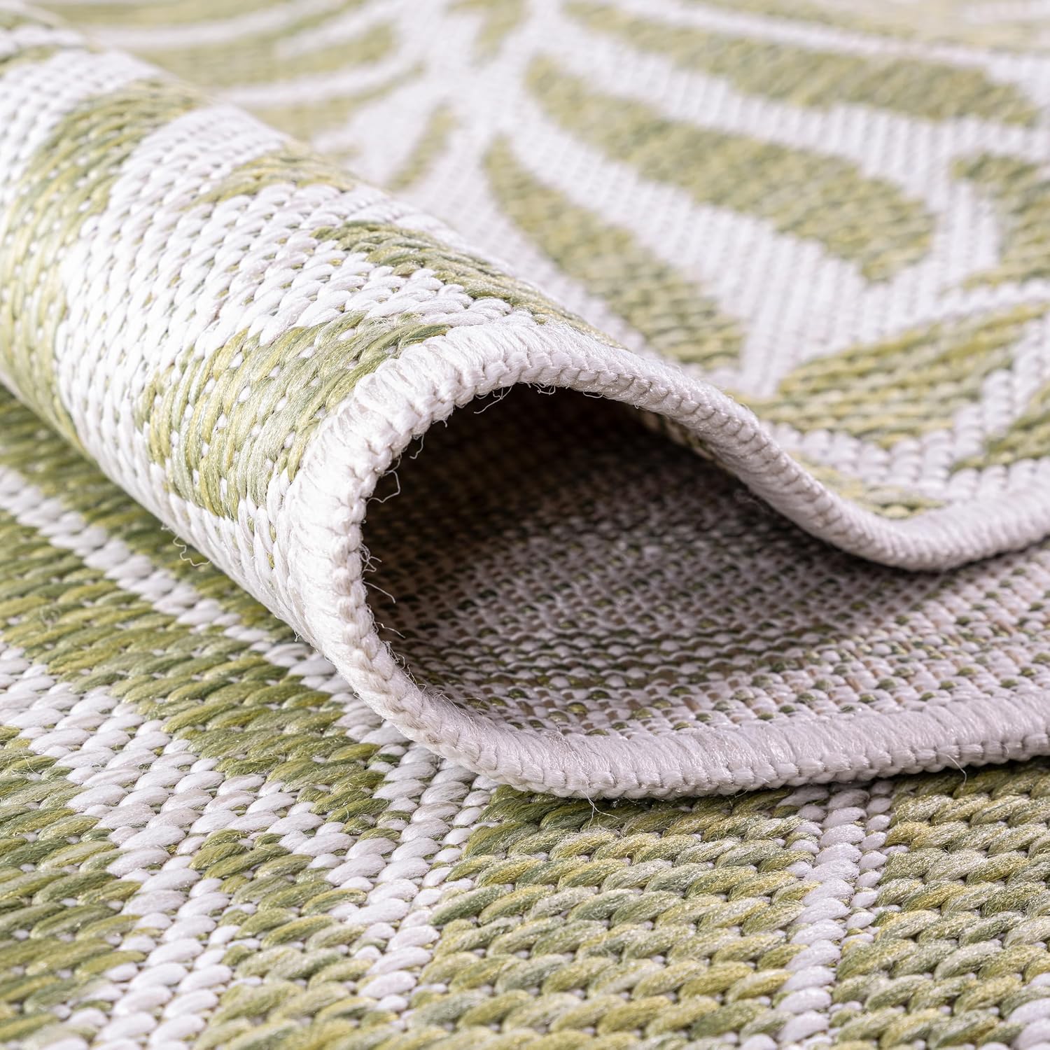 Keen Home Design Terrace Outdoor Area Rug - 9x12 Washable Indoor/Outdoor Rug for Patio, Kitchen, Balcony, Beach, Garden, Deck and Porch, Size: 8'10'x12'