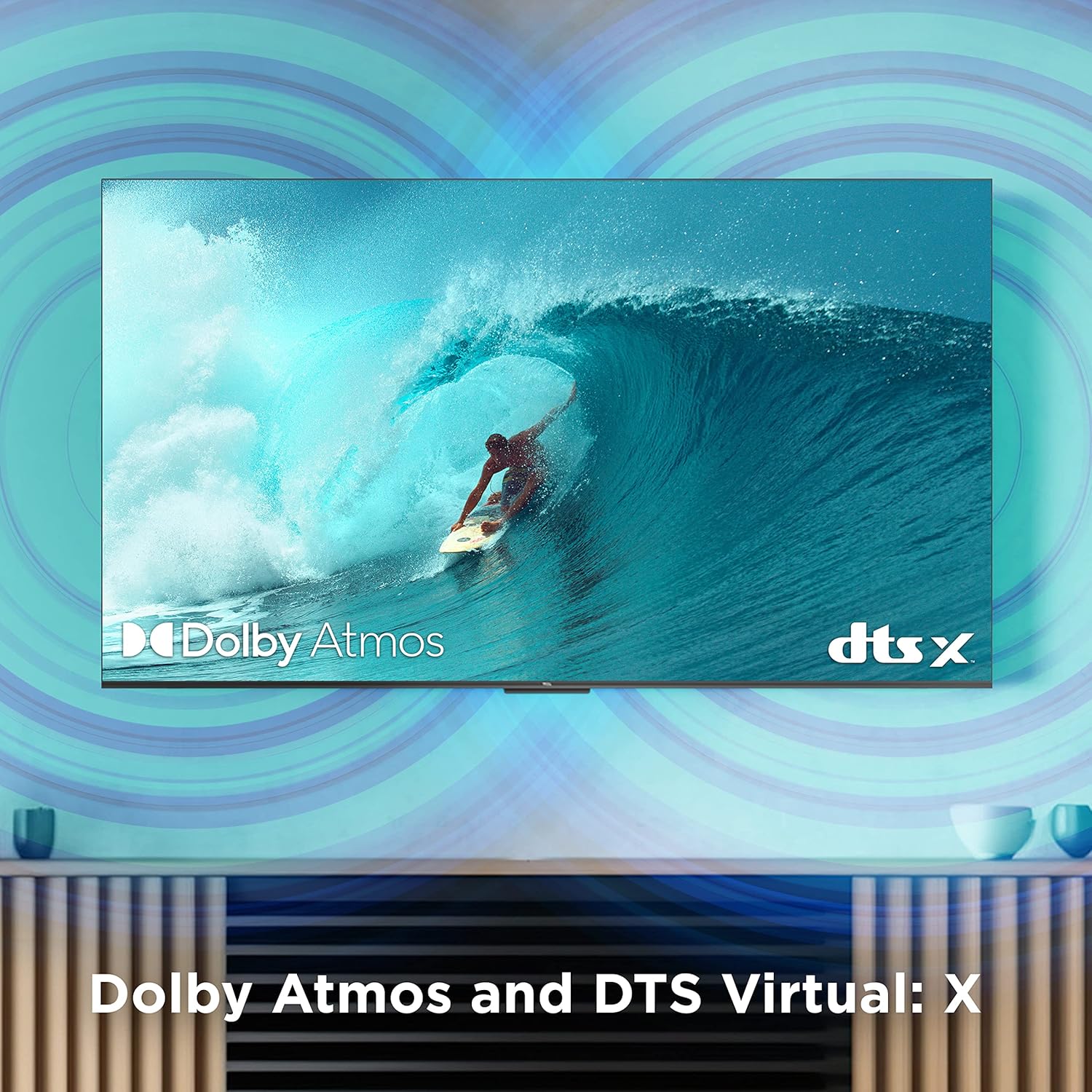 TCL 65-Inch Class S4 4K LED Smart TV with Google (65S450G, 2023 Model), Dolby Vision, HDR Pro, Atmos, Assistant Built-in Voice Remote, Works Alexa, Streaming UHD Television