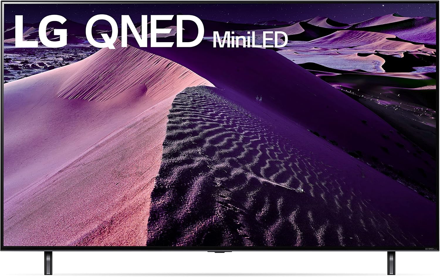 LG QNED 85 Series 65' Alexa Built-in 4k Smart TV (3840 x 2160), 120Hz Refresh Rate, AI-Powered 4K, Dolby Cinema, WiSA Ready, Cloud Gaming (65QNED85UQA, 2022)