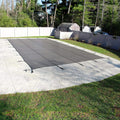 Pool Mate Gray Mesh Safety Cover for 16 ft. x 36 ft. Swimming Pool