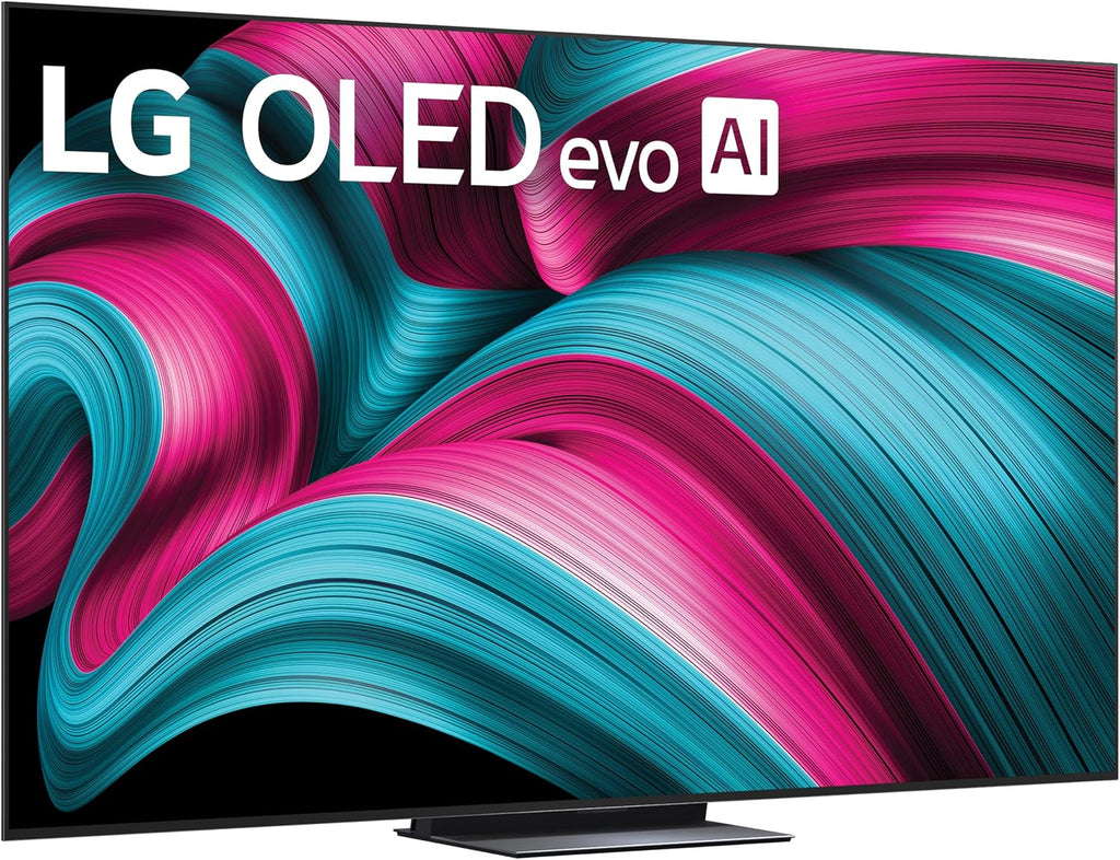 LG 83-Inch Class OLED evo AI 4K C5 Series Smart TV w/Dolby Atmos, Dolby Vision, HDR10, AI Super Upscaling 4K, Filmmaker Mode, Wow Orchestra, Alexa Built-in (OLED83C5PUA, 2025)
