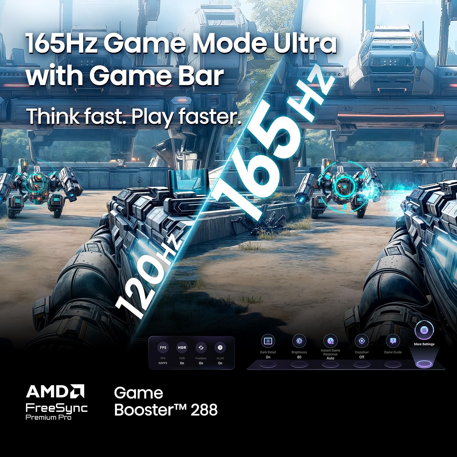 Hisense 65' Class U8 Mini-LED ULED 4K UHD Google Smart TV (65U8QG, 2025 Model) - QLED, Native 165Hz, VRR 288, Up to LD5600, 5000 Nits, HDR10+, Dolby Vision IQ · Atmos, IMAX Enhanced, 4.1.2 Ch Audio