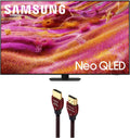 Samsung QN65QN90FAFXZA 65 Inch Neo QLED 4K QN90F Vision AI Smart TV with a WireLogic Ruby 8ft Ultra High Speed 4K-8K-10K HDMI Cable (2025)