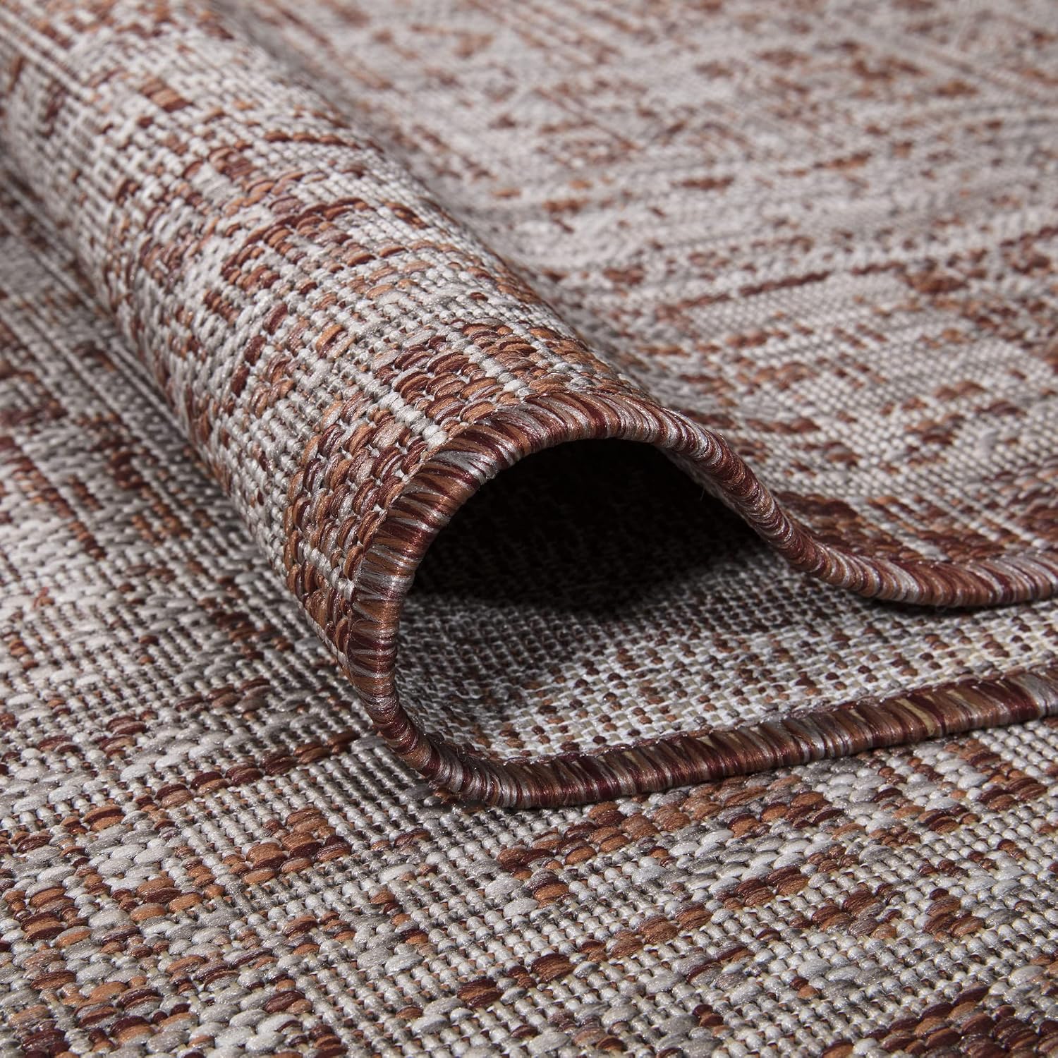 Keen Home Design Terrace Outdoor Area Rug - 9x12 Washable Indoor/Outdoor Rug for Patio, Kitchen, Balcony, Beach, Garden, Deck and Porch, Size: 8'10'x12'