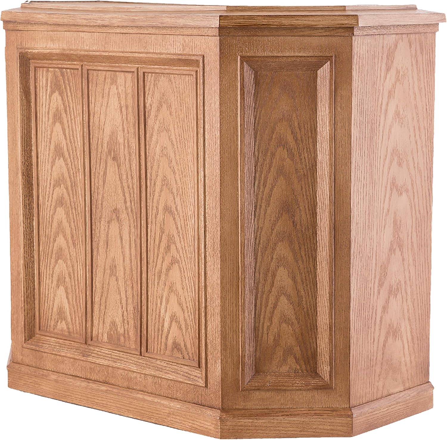 AIRCARE 696 400HB Digital Whole-House Console-Style Evaporative Humidifier, Light Oak