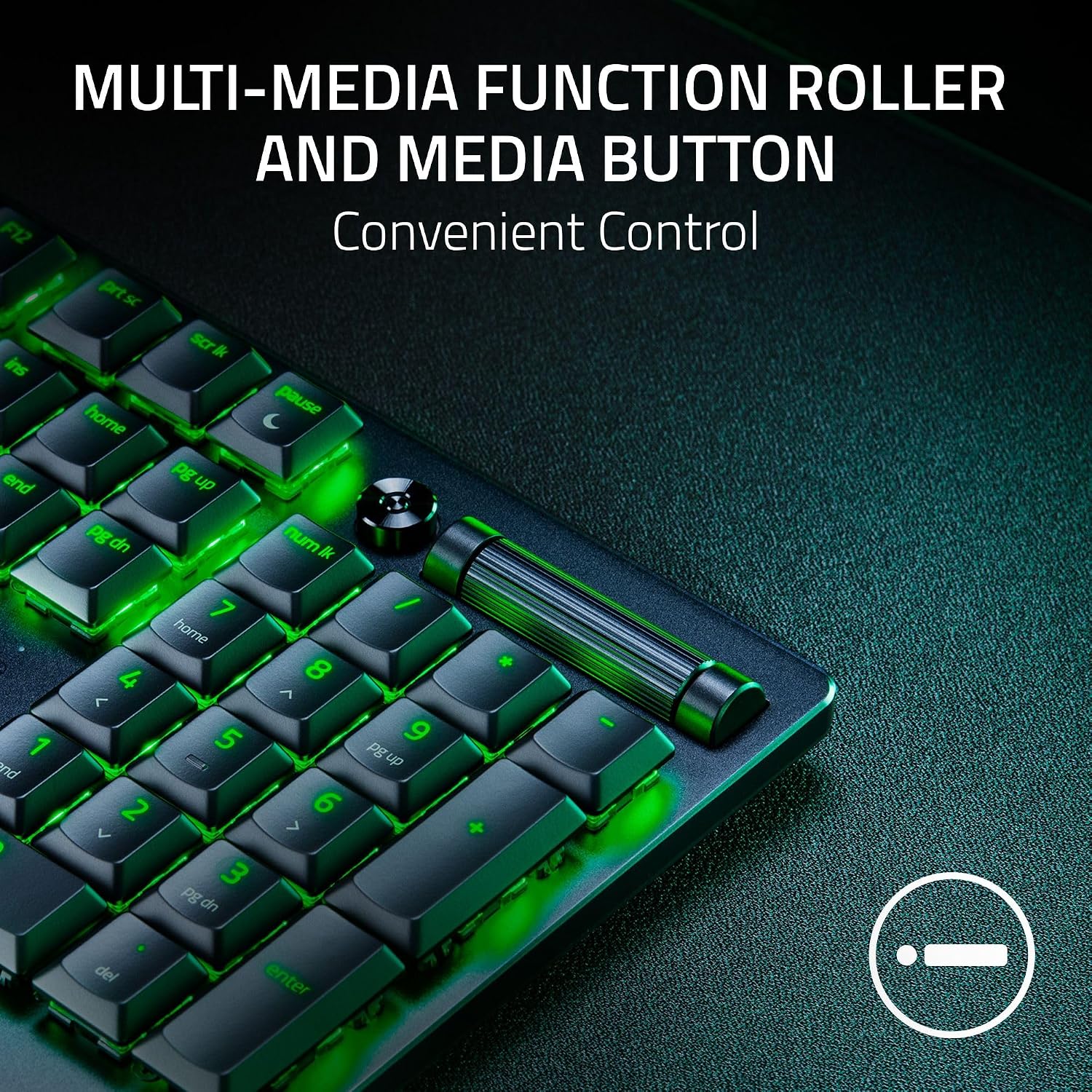Razer DeathStalker V2 Pro Wireless Gaming Keyboard: Low-Profile Optical Switches - Linear Red - Hyperspeed Wireless & Bluetooth 5.0-40 Hr Battery - Ultra-Durable Coated Keycaps - Chroma RGB (Renewed)