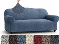 PAULATO BY GA.I.CO. Sofa Slipcover - Stretch Couch Cover - Stylish Cushion Sofa Cover - Soft Polyester Fabric Slipcover - 1-Piece Form Fit Washable Protector for Pet - Mille Righe Collection - Blue
