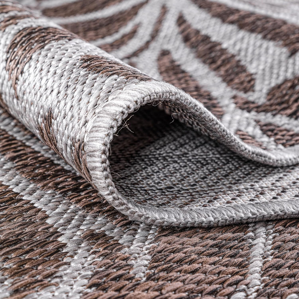 Keen Home Design Terrace Outdoor Area Rug - 9x12 Washable Indoor/Outdoor Rug for Patio, Kitchen, Balcony, Beach, Garden, Deck and Porch, Size: 8'10'x12'