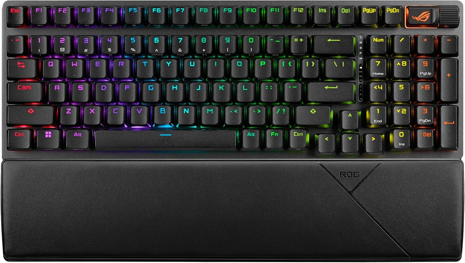 ASUS ROG Strix Scope II 96 Wireless Gaming Keyboard & ROG Spatha X Wireless Gaming Mouse & ROG Sheath Extended Gaming Mouse Pad
