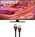 Samsung QN43QN90FAFXZA 43 Inch Neo QLED 4K QN90F Vision AI Smart TV with a WireLogic Ruby 8ft Ultra High Speed 4K-8K-10K HDMI Cable (2025)