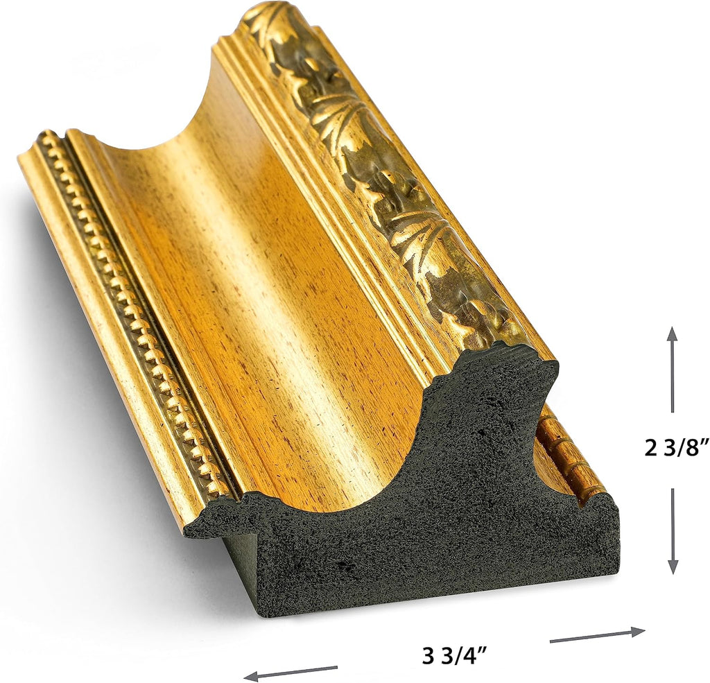 Ornate Gold 32' Premiere Deco TV Frame - Compatible ONLY with Samsung The Frame TVs (Fits 2021-2026, LS03A, LS03B, LS03C, LS03D, LS03FA)