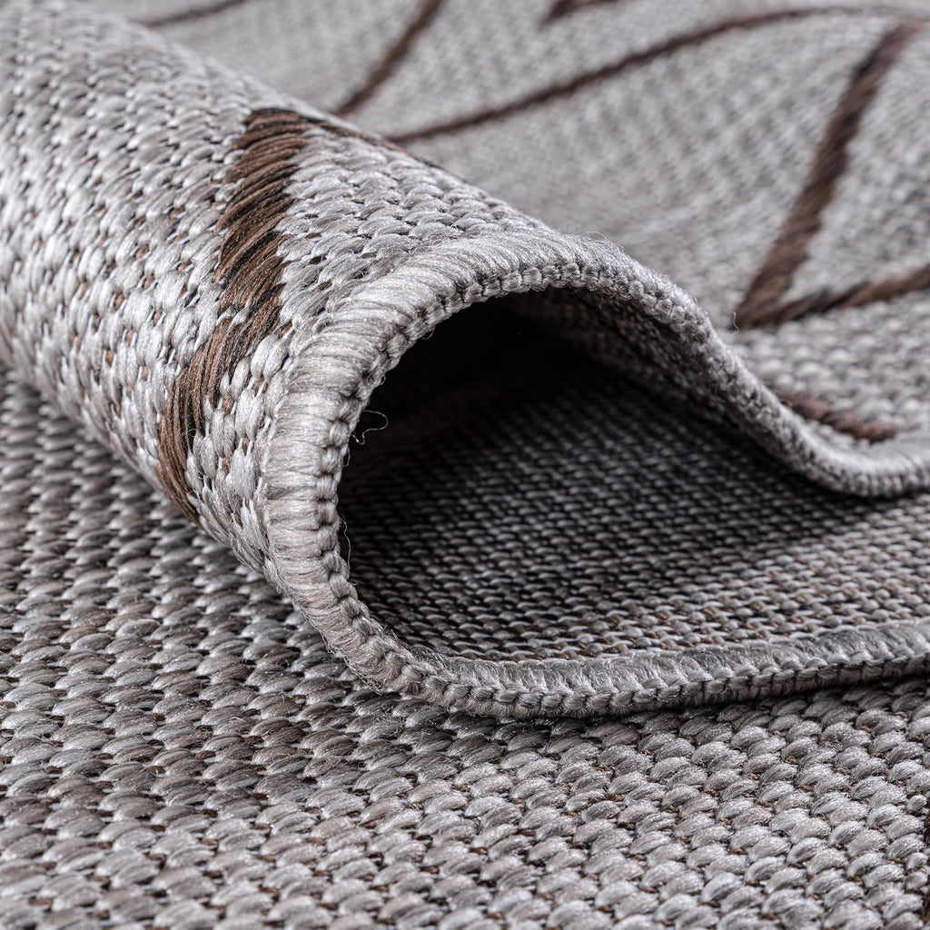 Keen Home Design Terrace Outdoor Area Rug - 9x12 Washable Indoor/Outdoor Rug for Patio, Kitchen, Balcony, Beach, Garden, Deck and Porch, Size: 8'10'x12'