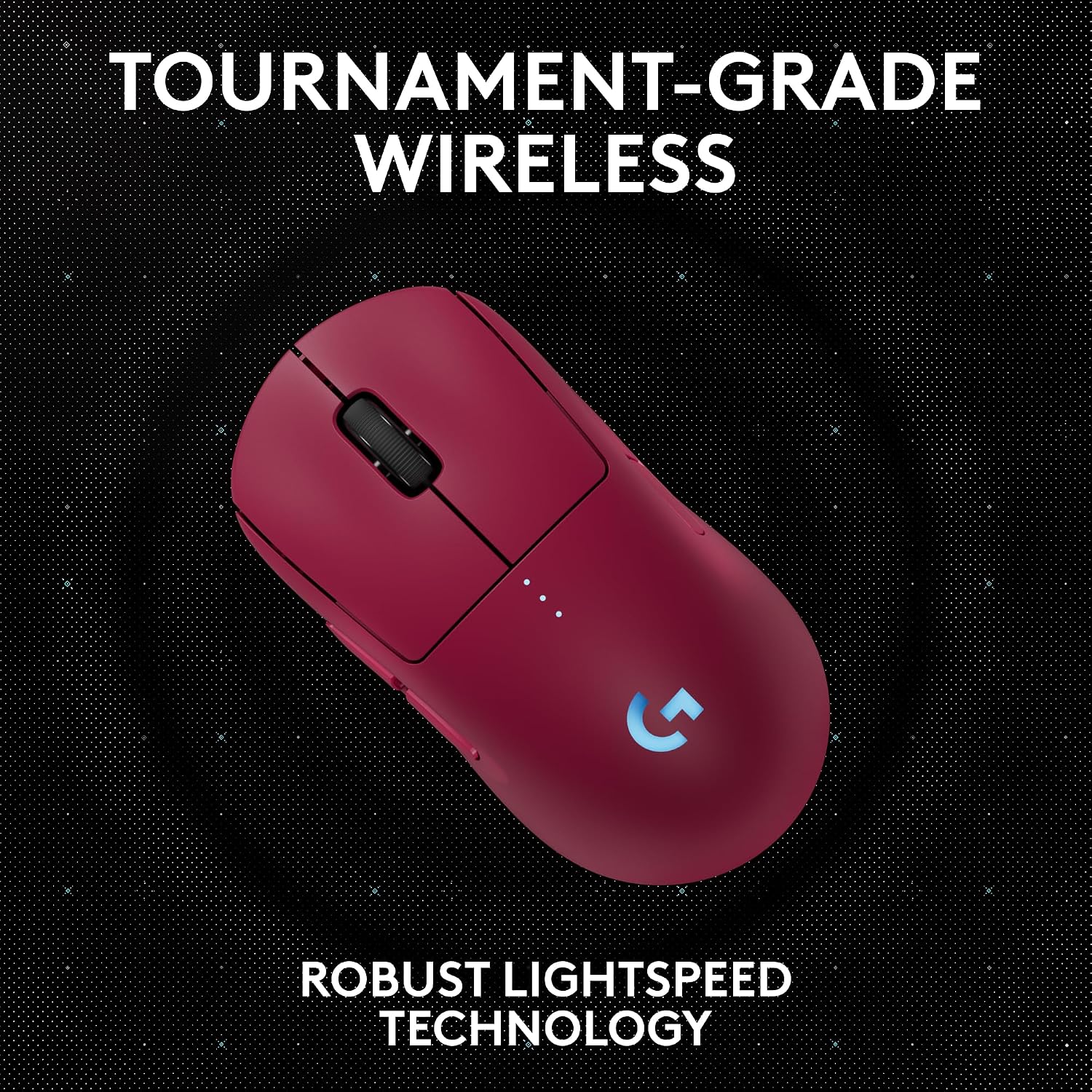 Logitech PRO 2 Lightspeed Wireless Gaming Mouse, Pink | Hero 2 Sensor, 44k DPI, 8 Programmable Buttons, LIGHTFORCE Switches, RGB Lighting, Lightweight, PC/Mac | with Signature Series Charging Dock