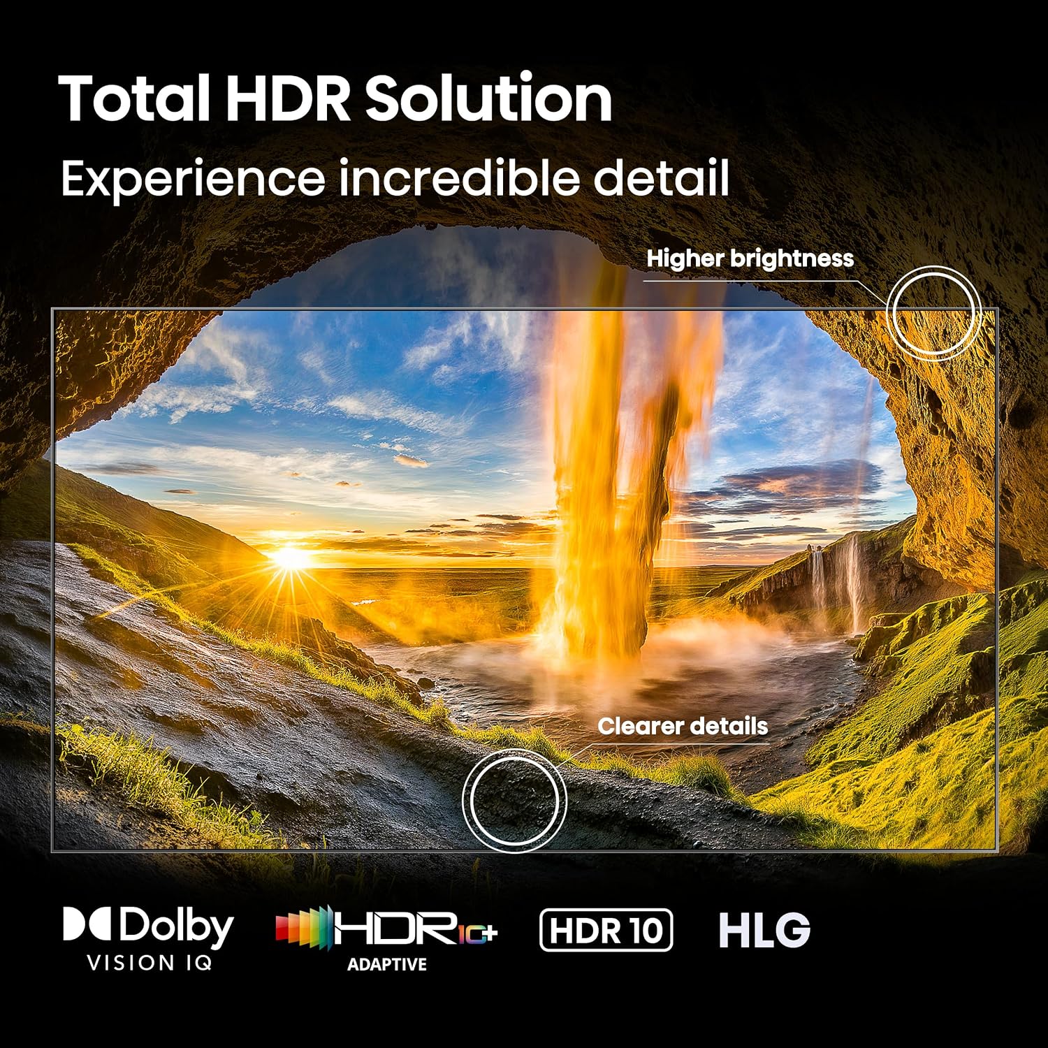 Hisense 75' Class U8 Mini-LED ULED 4K UHD Google Smart TV (75U8QG, 2025 Model) - QLED, Native 165Hz, VRR 288, Up to LD5600, 5000 Nits, HDR10+, Dolby Vision IQ · Atmos, IMAX Enhanced, 4.1.2 Ch Audio