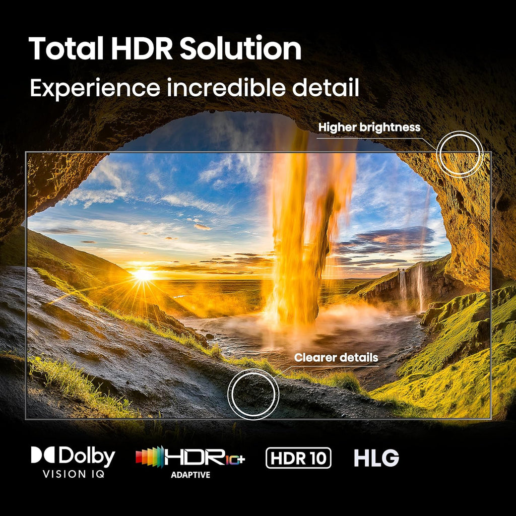 Hisense 55' Class U8 Mini-LED ULED 4K UHD Google Smart TV (55U8QG, 2025 Model) - QLED, Native 165Hz, VRR 288, Up to LD5600, 5000 Nits, HDR10+, Dolby Vision IQ · Atmos, IMAX Enhanced, 4.1.2 Ch Audio