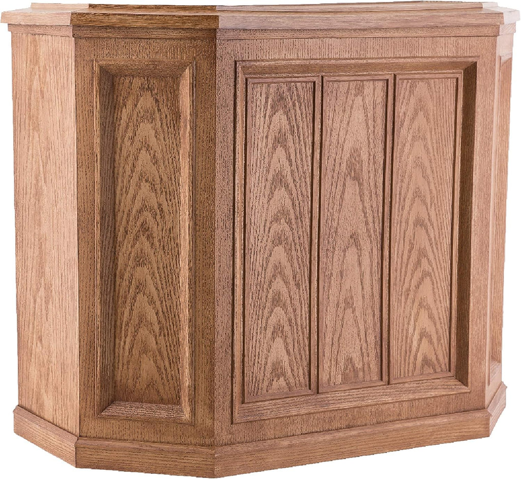 AIRCARE 696 400HB Digital Whole-House Console-Style Evaporative Humidifier, Light Oak