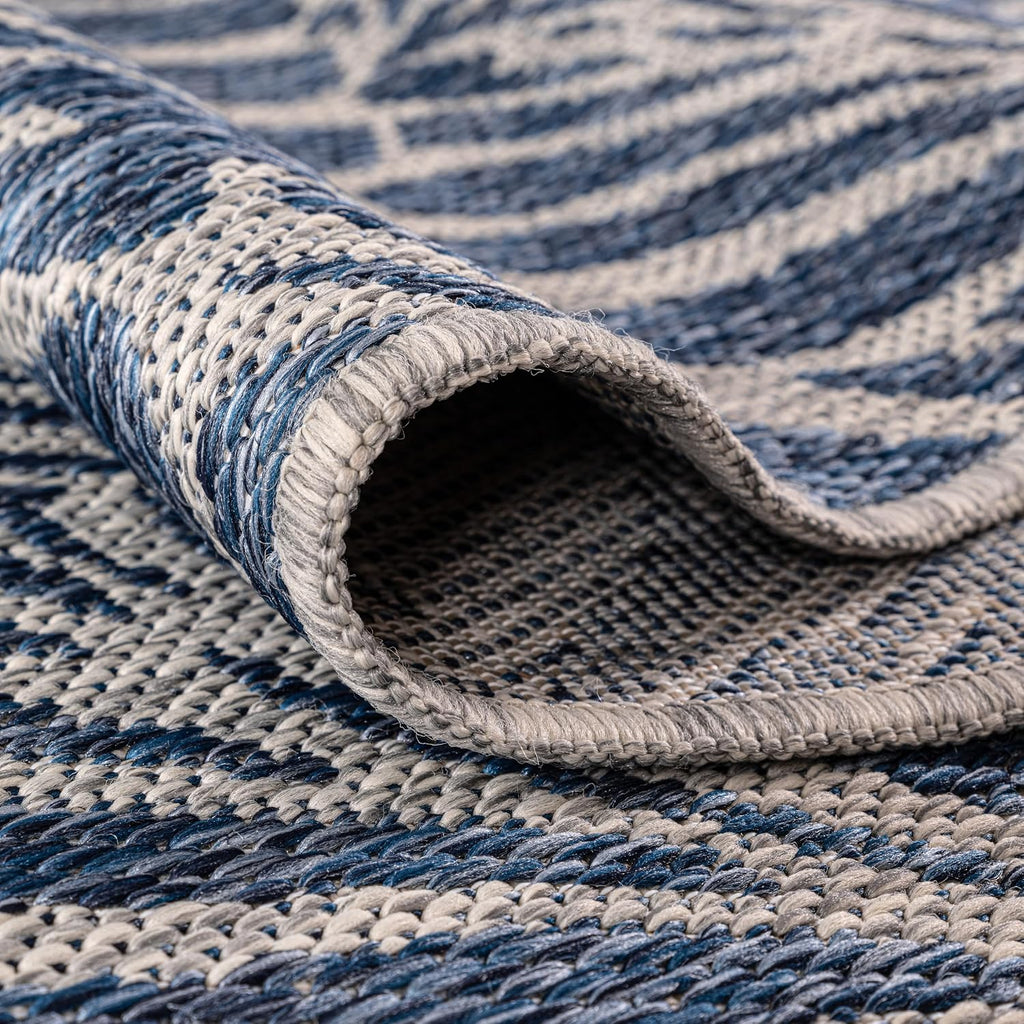 Keen Home Design Terrace Outdoor Area Rug - 9x12 Washable Indoor/Outdoor Rug for Patio, Kitchen, Balcony, Beach, Garden, Deck and Porch, Size: 8'10'x12'