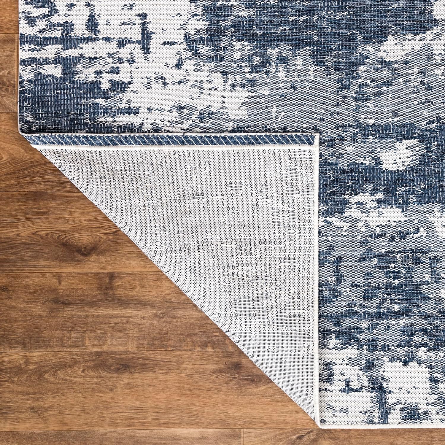 Keen Home Design Terrace Outdoor Area Rug - 9x12 Washable Indoor/Outdoor Rug for Patio, Kitchen, Balcony, Beach, Garden, Deck and Porch, Size: 8'10'x12'