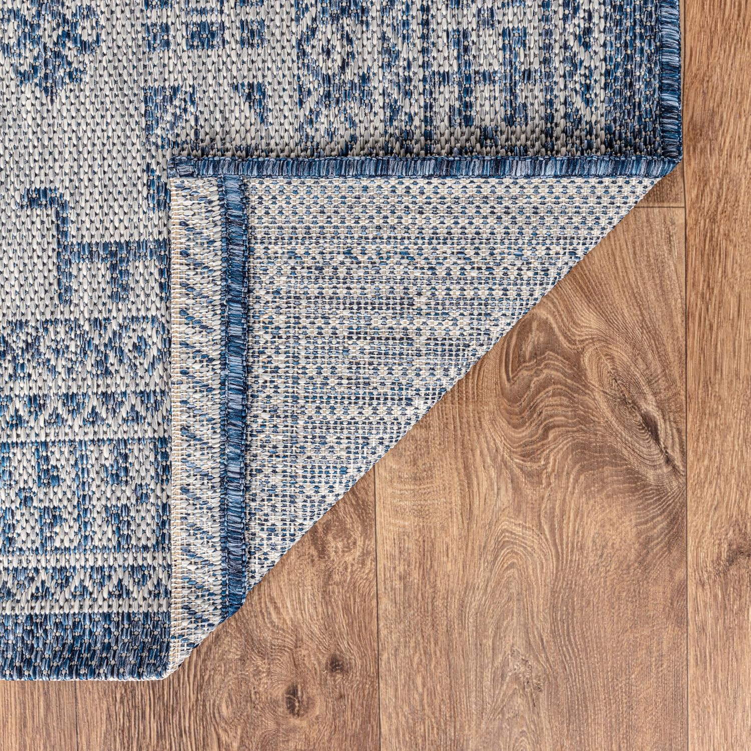 Keen Home Design Terrace Outdoor Area Rug - 9x12 Washable Indoor/Outdoor Rug for Patio, Kitchen, Balcony, Beach, Garden, Deck and Porch, Size: 8'10'x12'