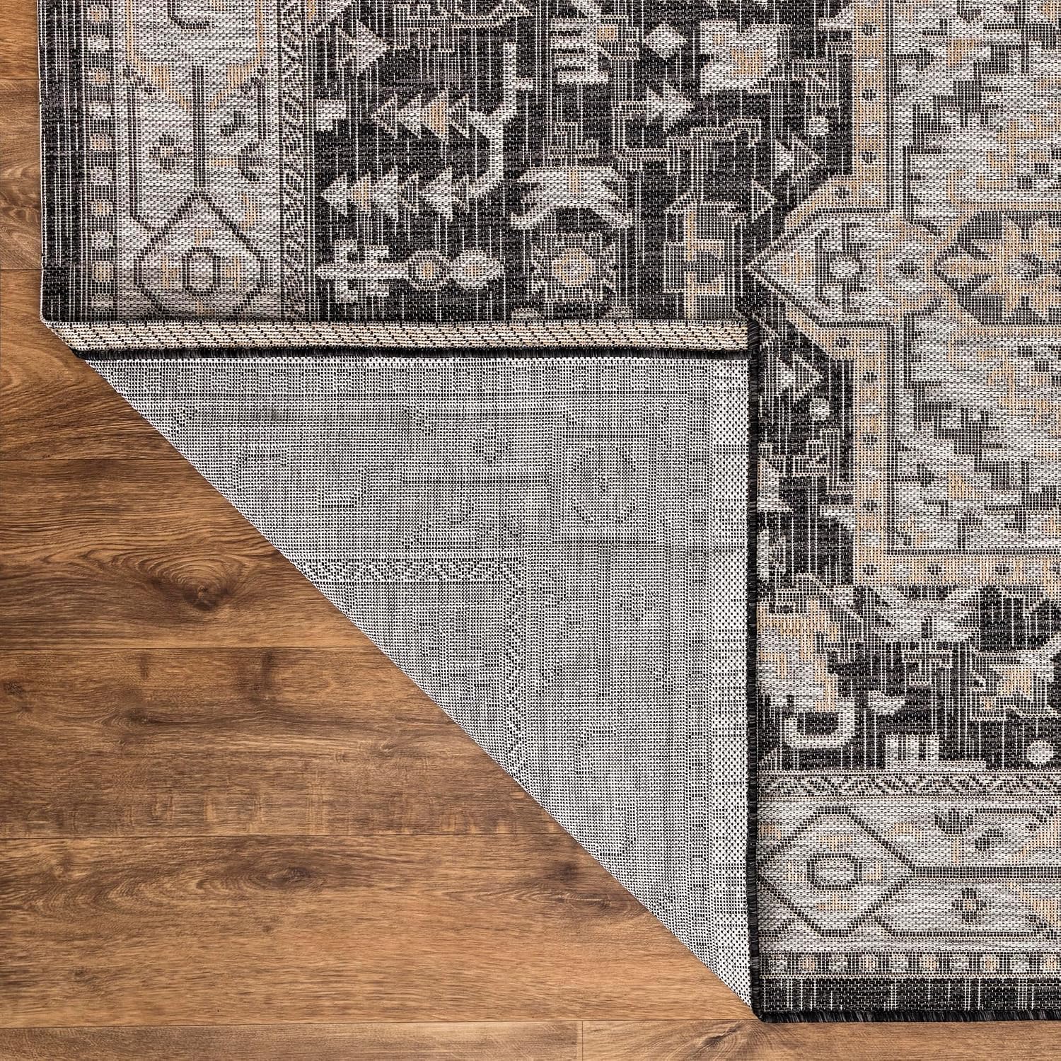 Keen Home Design Terrace Outdoor Area Rug - 9x12 Washable Indoor/Outdoor Rug for Patio, Kitchen, Balcony, Beach, Garden, Deck and Porch, Size: 8'10'x12'