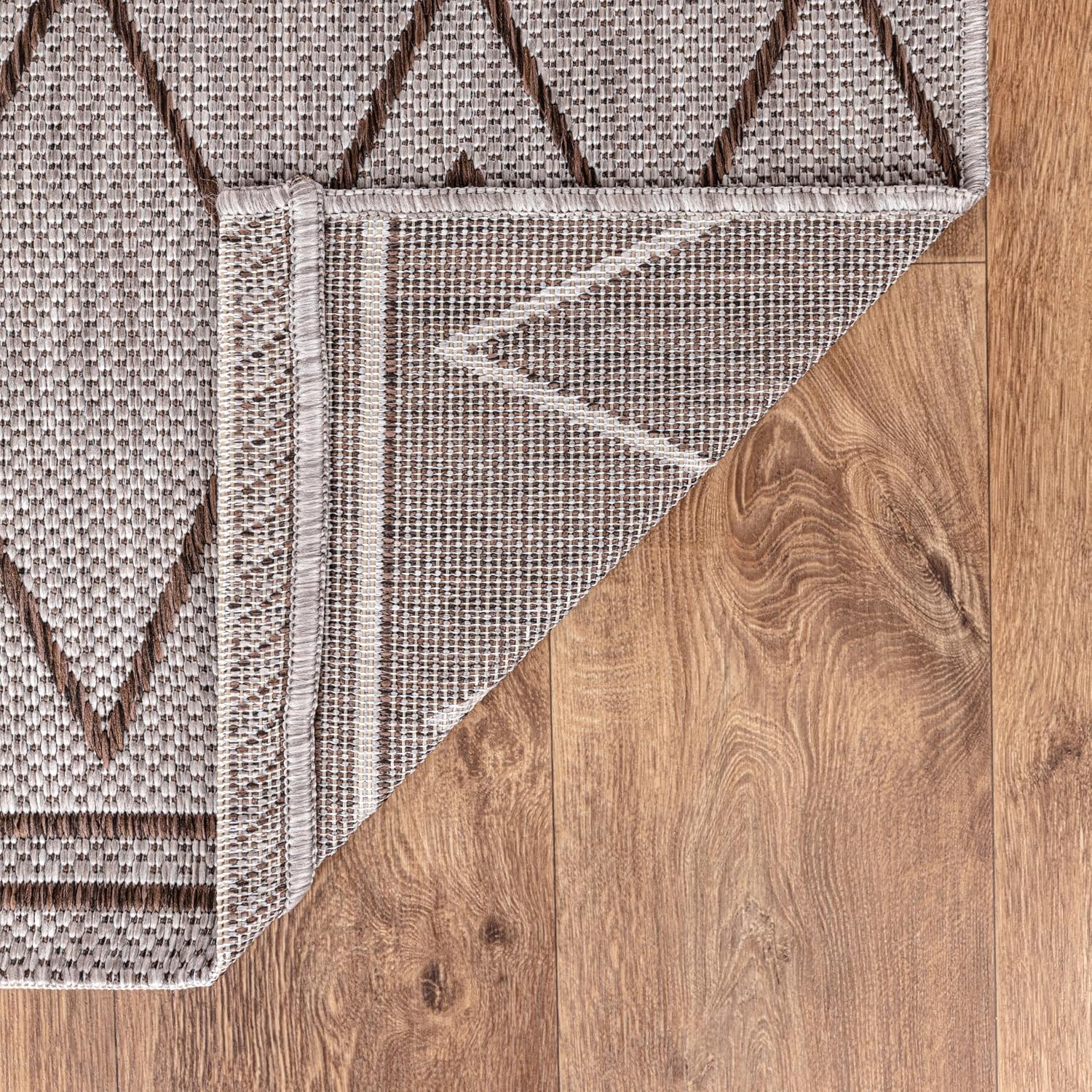 Keen Home Design Terrace Outdoor Area Rug - 9x12 Washable Indoor/Outdoor Rug for Patio, Kitchen, Balcony, Beach, Garden, Deck and Porch, Size: 8'10'x12'