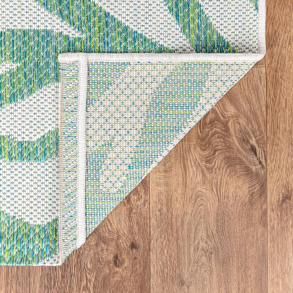 Keen Home Design Terrace Outdoor Area Rug - 12x15 Washable Indoor/Outdoor Rug for Patio, Kitchen, Balcony, Beach, Garden, Deck and Porch, Size: 12'x15'