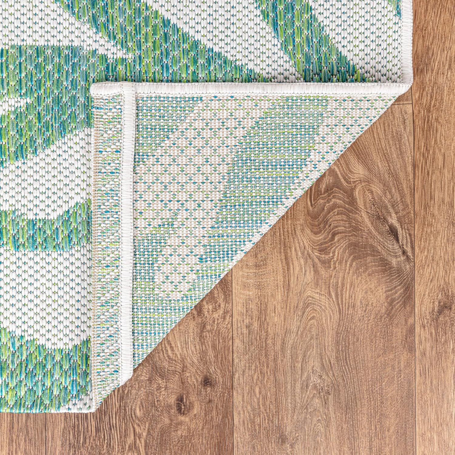 Keen Home Design Terrace Outdoor Area Rug - 9x12 Washable Indoor/Outdoor Rug for Patio, Kitchen, Balcony, Beach, Garden, Deck and Porch, Size: 8'10'x12'
