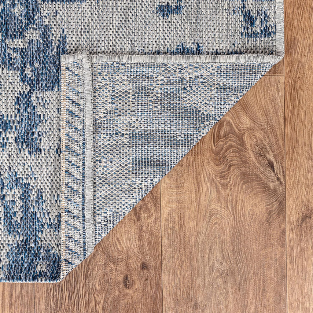 Keen Home Design Terrace Outdoor Area Rug - 9x12 Washable Indoor/Outdoor Rug for Patio, Kitchen, Balcony, Beach, Garden, Deck and Porch, Size: 8'10'x12'