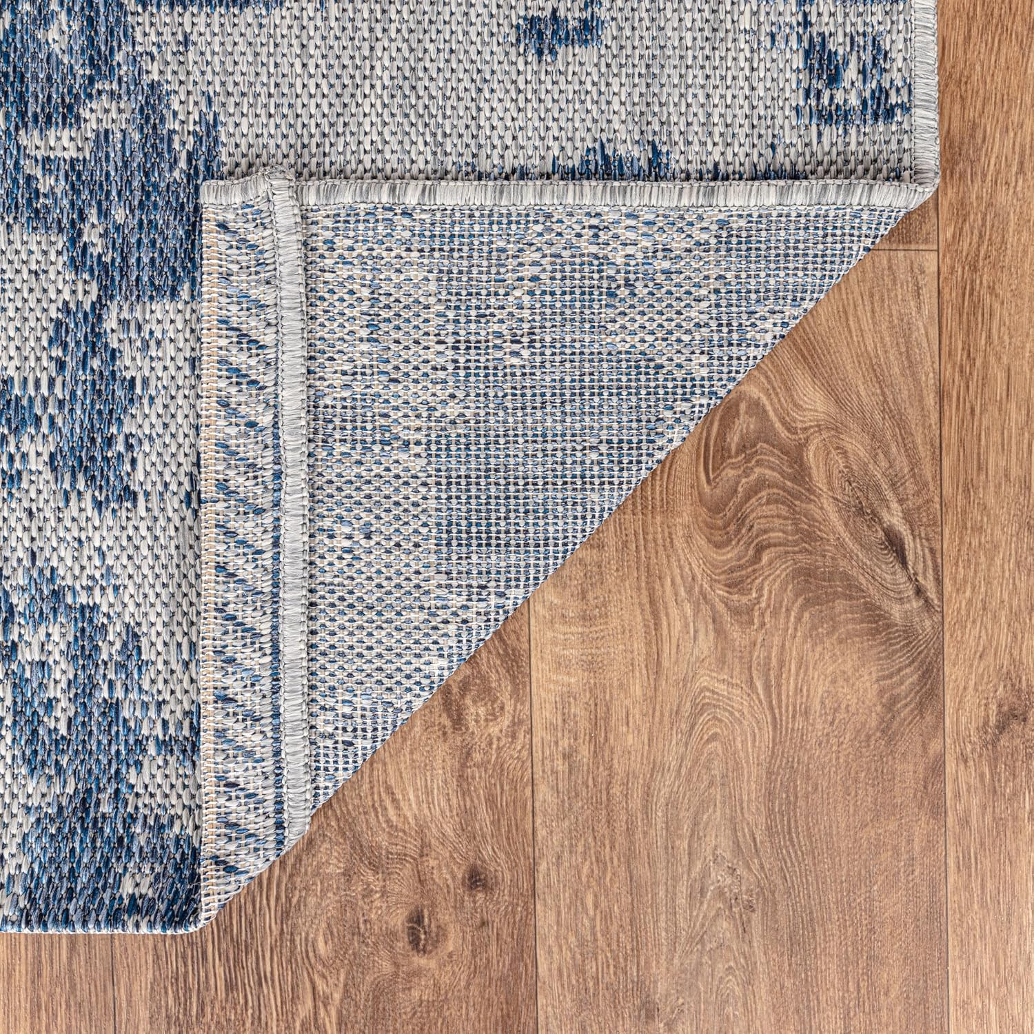 Keen Home Design Terrace Outdoor Area Rug - 9x12 Washable Indoor/Outdoor Rug for Patio, Kitchen, Balcony, Beach, Garden, Deck and Porch, Size: 8'10'x12'